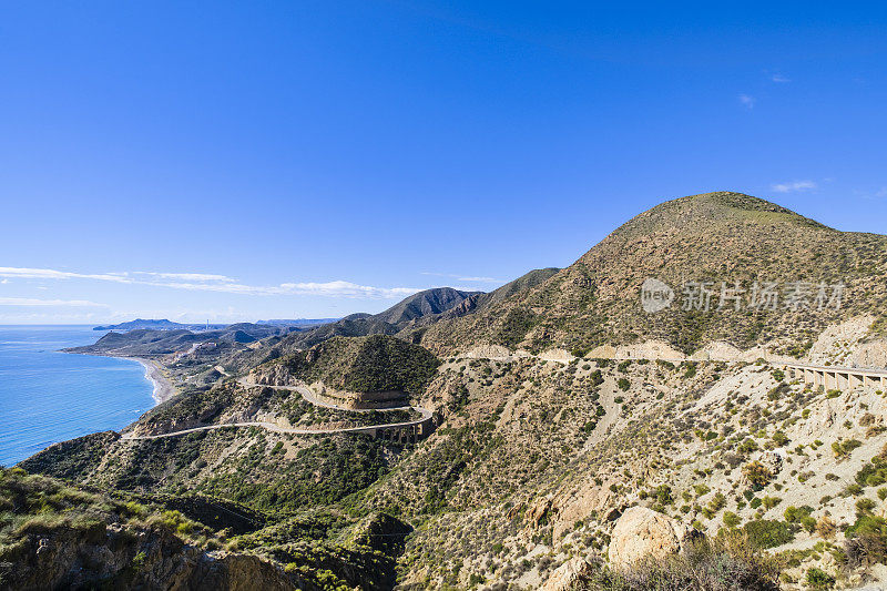 Mirador de la granatila, Cabo de Gata-Níjar自然保护区的全景点-西班牙